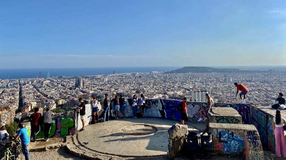 Visita en Barcelona Los Bunkers del Carmel