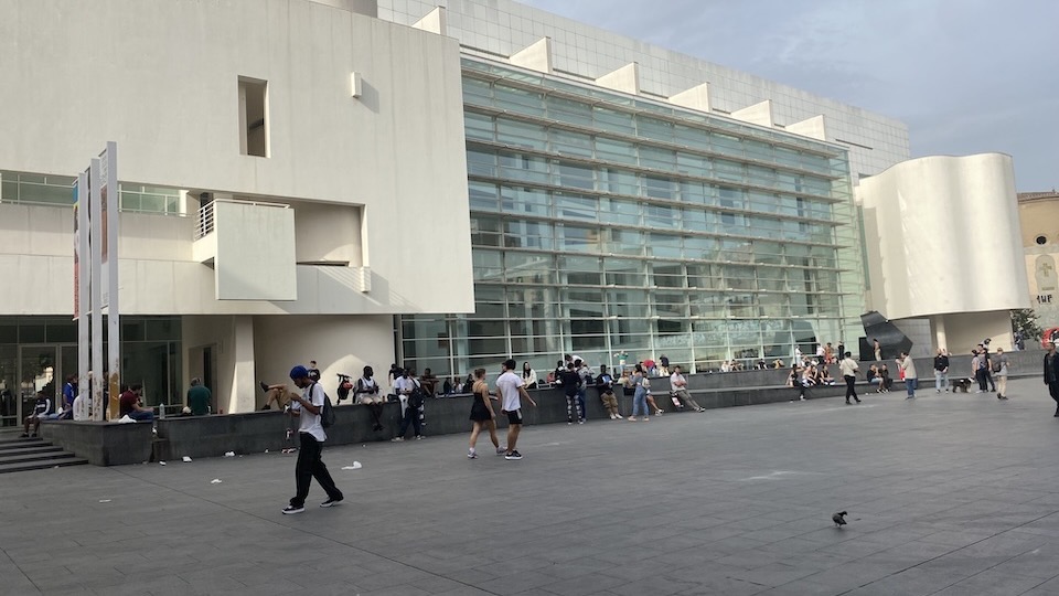 Museo de Arte Contemporaneo MACBA en Barcelona